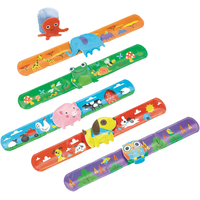 Animal Slap Bracelets, 6-pk Overhead_Plunge