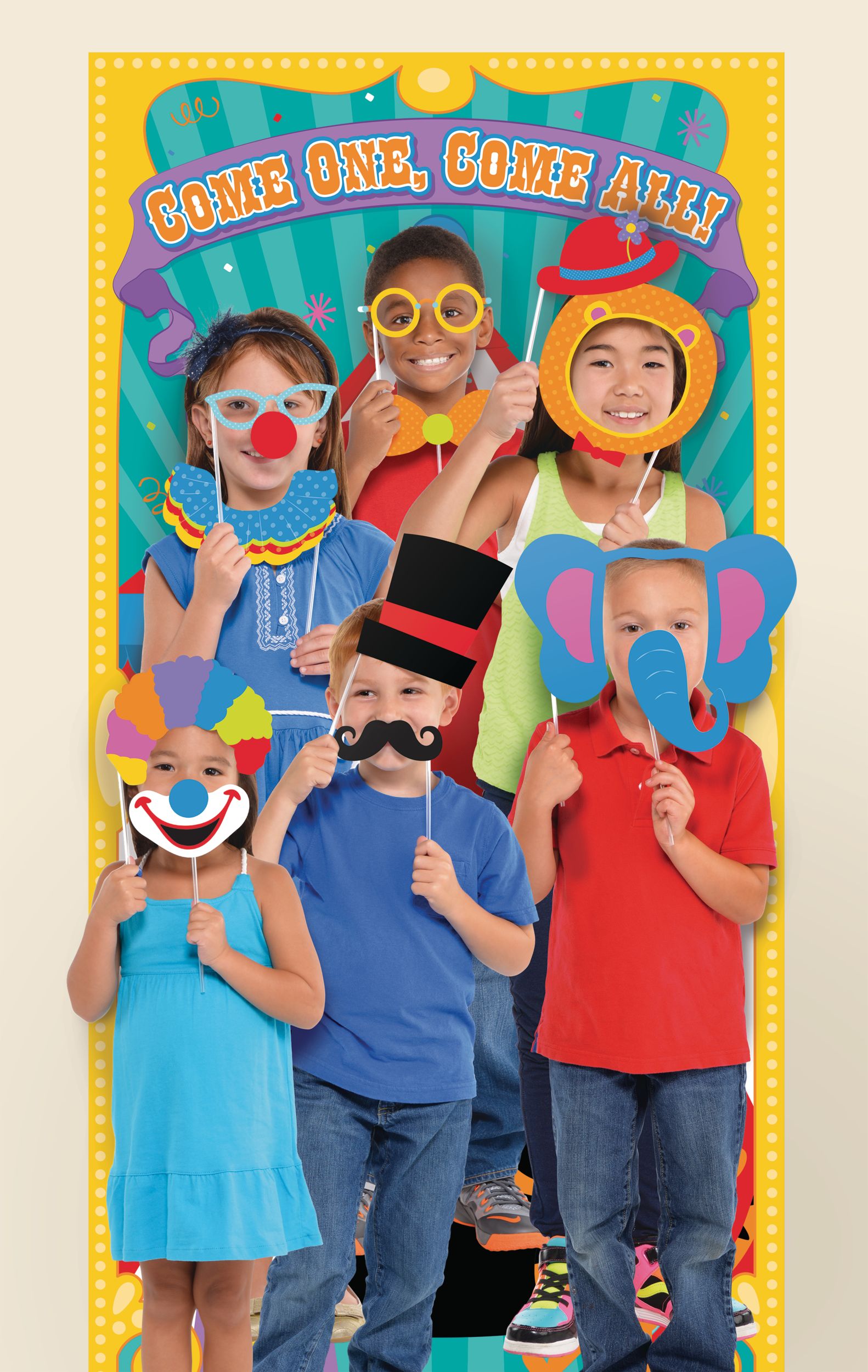 Carnival Photo Booth Kit Front_Flat