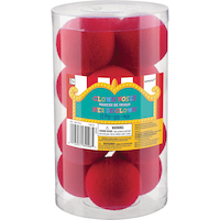 Red Clown Noses, 12-pk Front_Flat