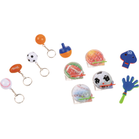 Soccer/Baseball/Football/Basketball Mega Mix Party Favour Pack, Blue/Orange/White, 48-pk, for Birthday/Sports/Party Favour Composite_or_Mixed