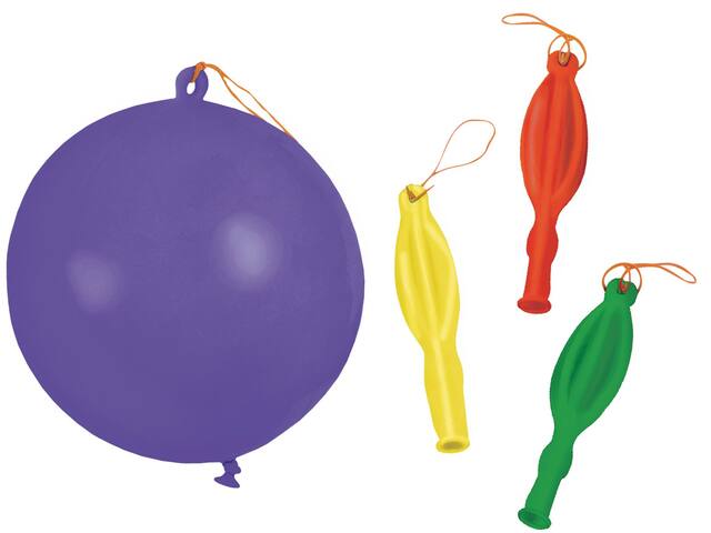 Bright Punch Balloons, 14-pk Composite_or_Mixed