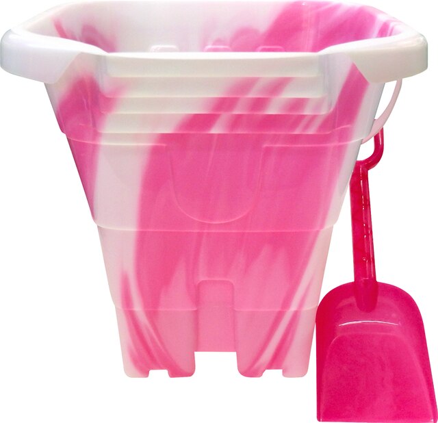 Tie Dye Sand Bucket with Shovel Set Party City