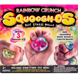 Rainbow Crunch Squoosh-o's DIY Stress Balls Craft Kit, 7-pc Front_Flat