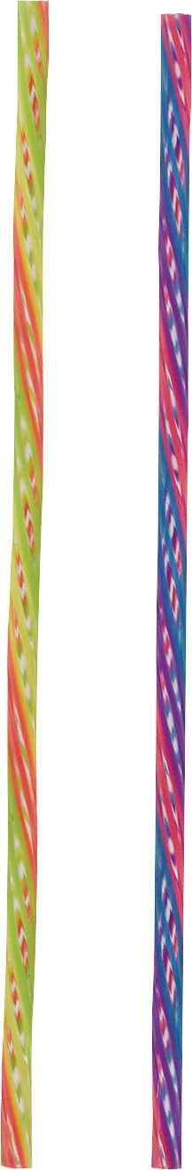 Candy Stripe Straw, 8-ct Front_Flat