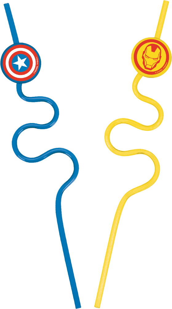 Krazy Straw Avengers Party City
