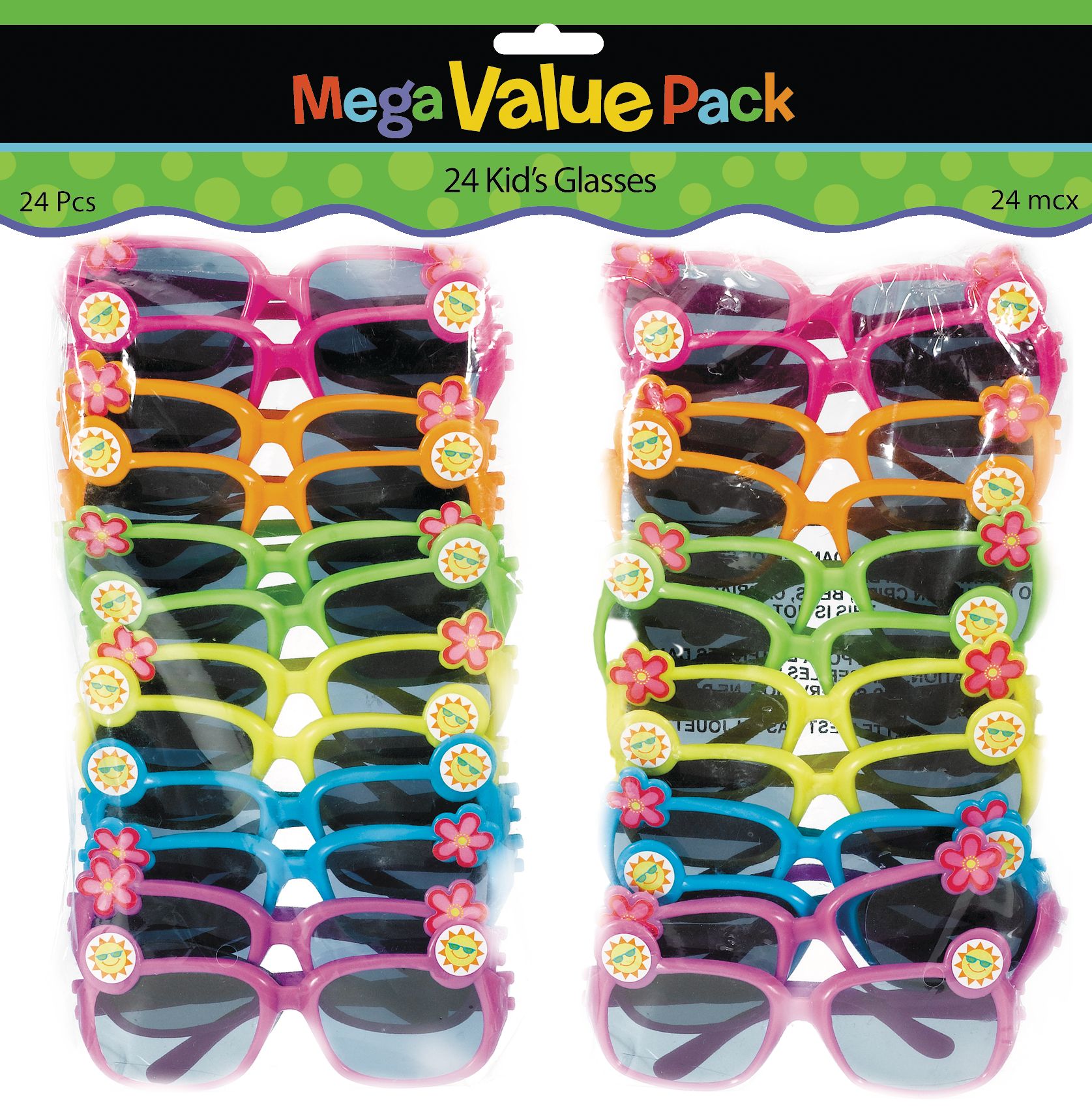 Summertime Sunglasses, 22-ct Front_Flat