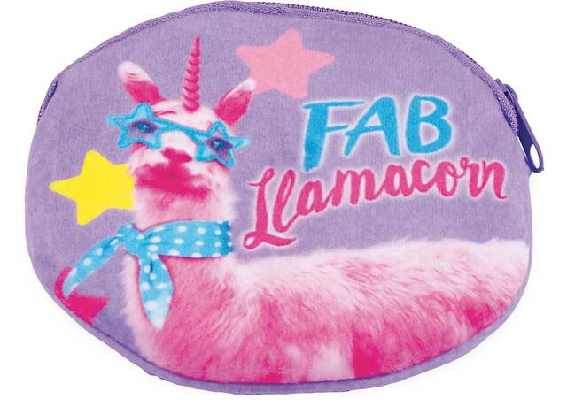 Porte-monnaie Llama-Corn, paq. 4 Front_Flat