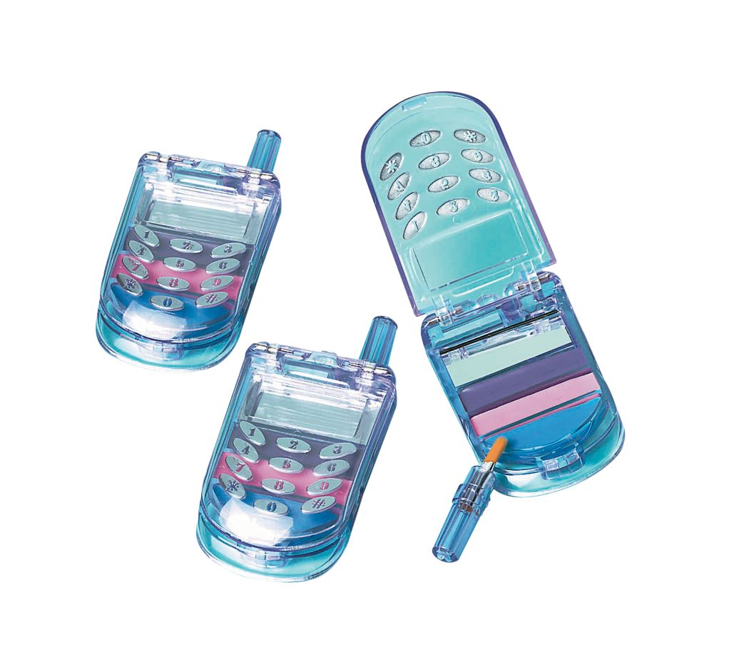 Lip Gloss Cell Phones, 6-pk Composite_or_Mixed