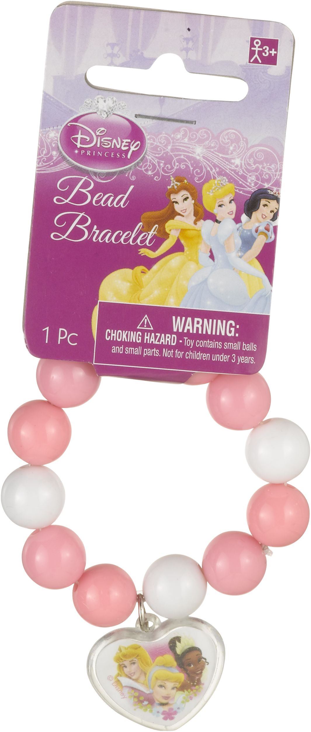 Disney Princess Bead Bracelet Front_Flat