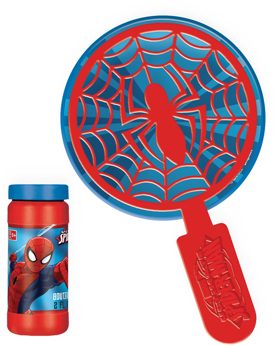 Spider-Man Bubble Wand Set Composite_or_Mixed