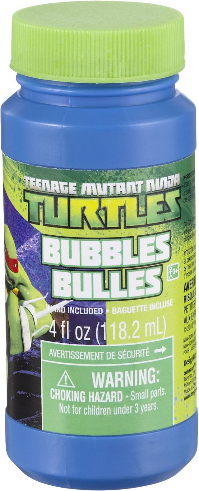 Bulles Tortues ninja, paq. 6 Front_Flat