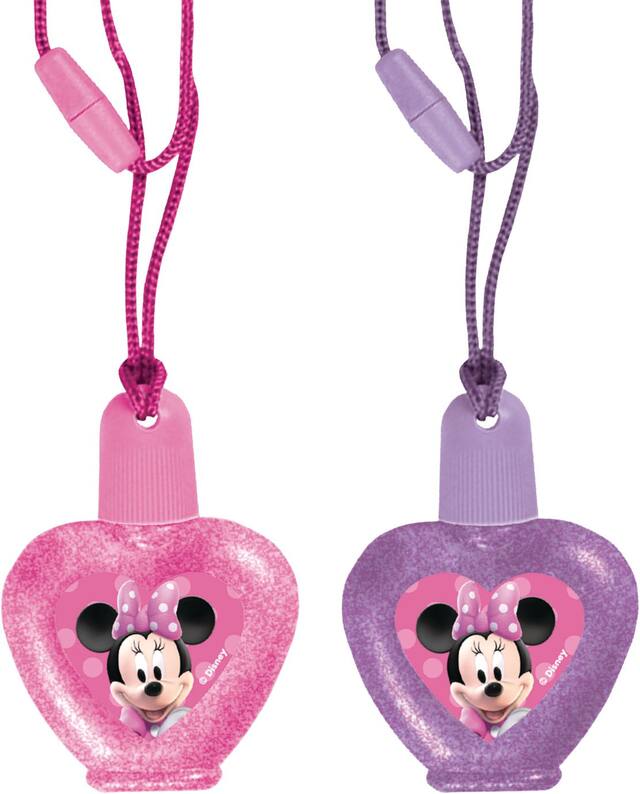 Minnie Mouse Bubble Necklace Front_Flat