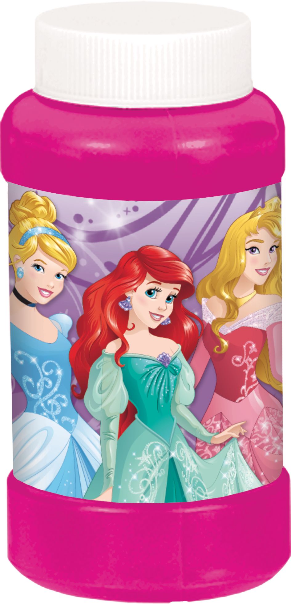Disney Princess Bubbles, 6-ct Front_Flat