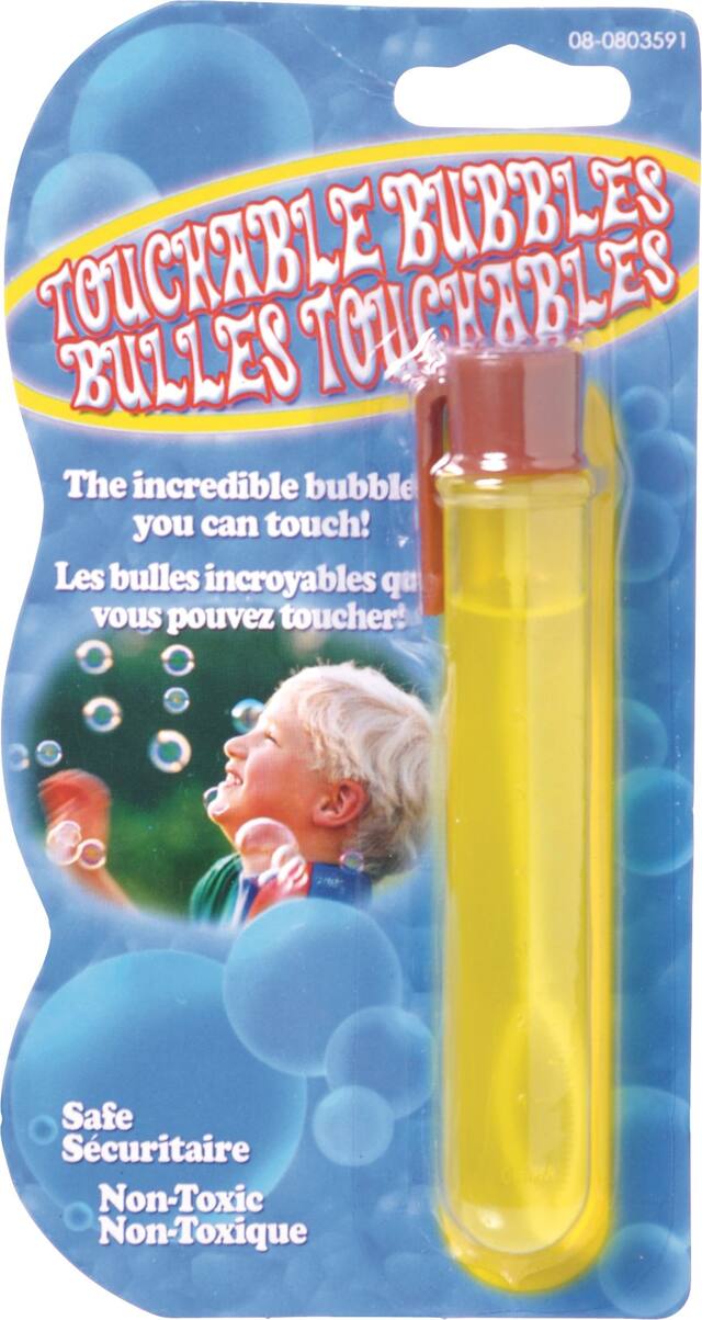 Amazing Touchable Bubbles, Blue Front_Flat