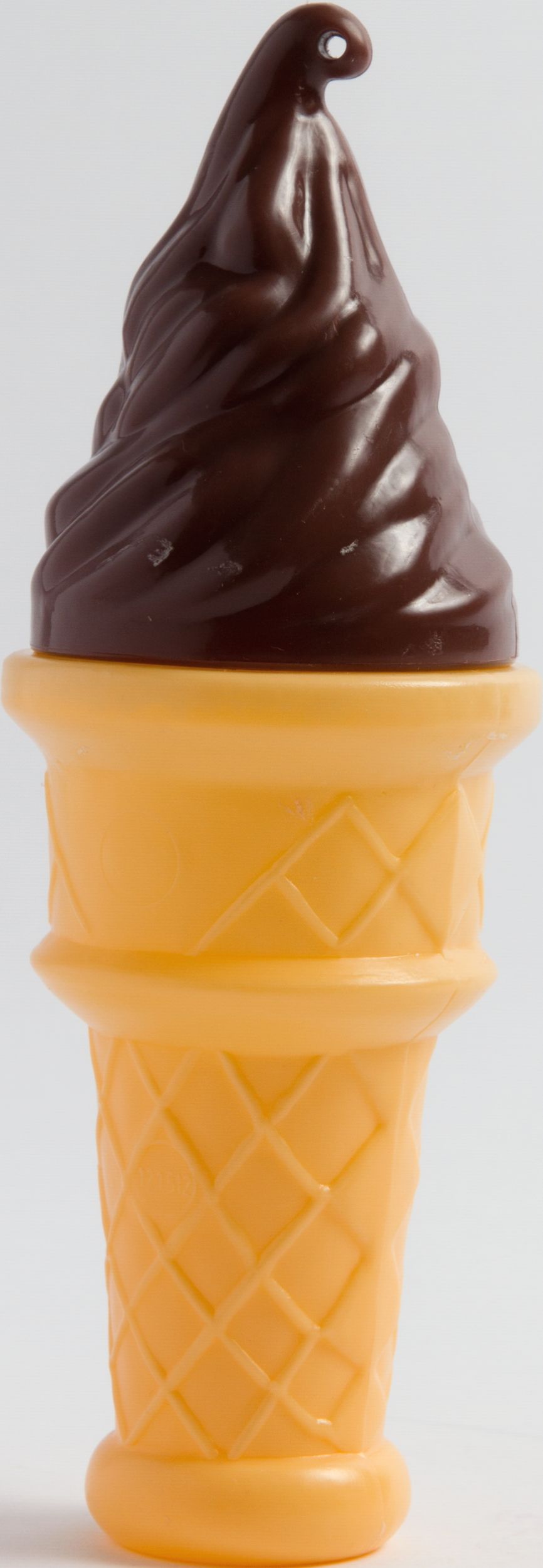 Bubbles Chocolate Ice Cream Cone Front_Flat