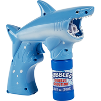 Fubbles Bubble Gun Shark Front_Angled_Right