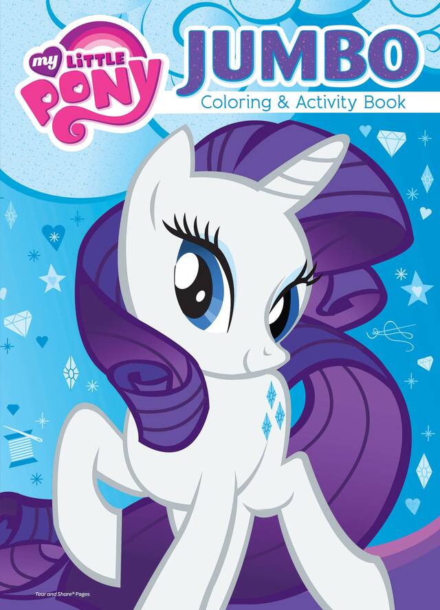 Cahier d'activités et de coloriage Mon petit poney Front_Flat