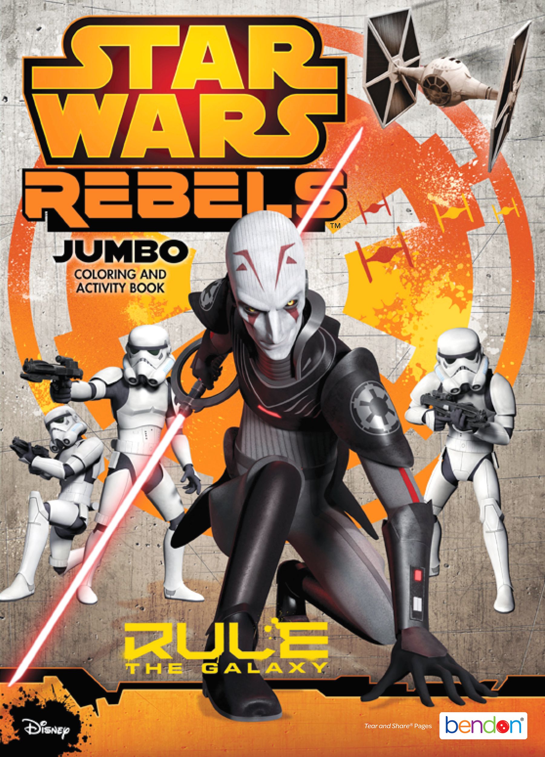 Star Wars Rebels Colouring Activity Book Party City
