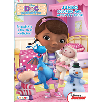 Doc McStuffins Colouring Activity Book Front_Flat
