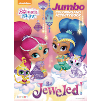 Shimmer and Shine Colouring Activity Book Front_Flat
