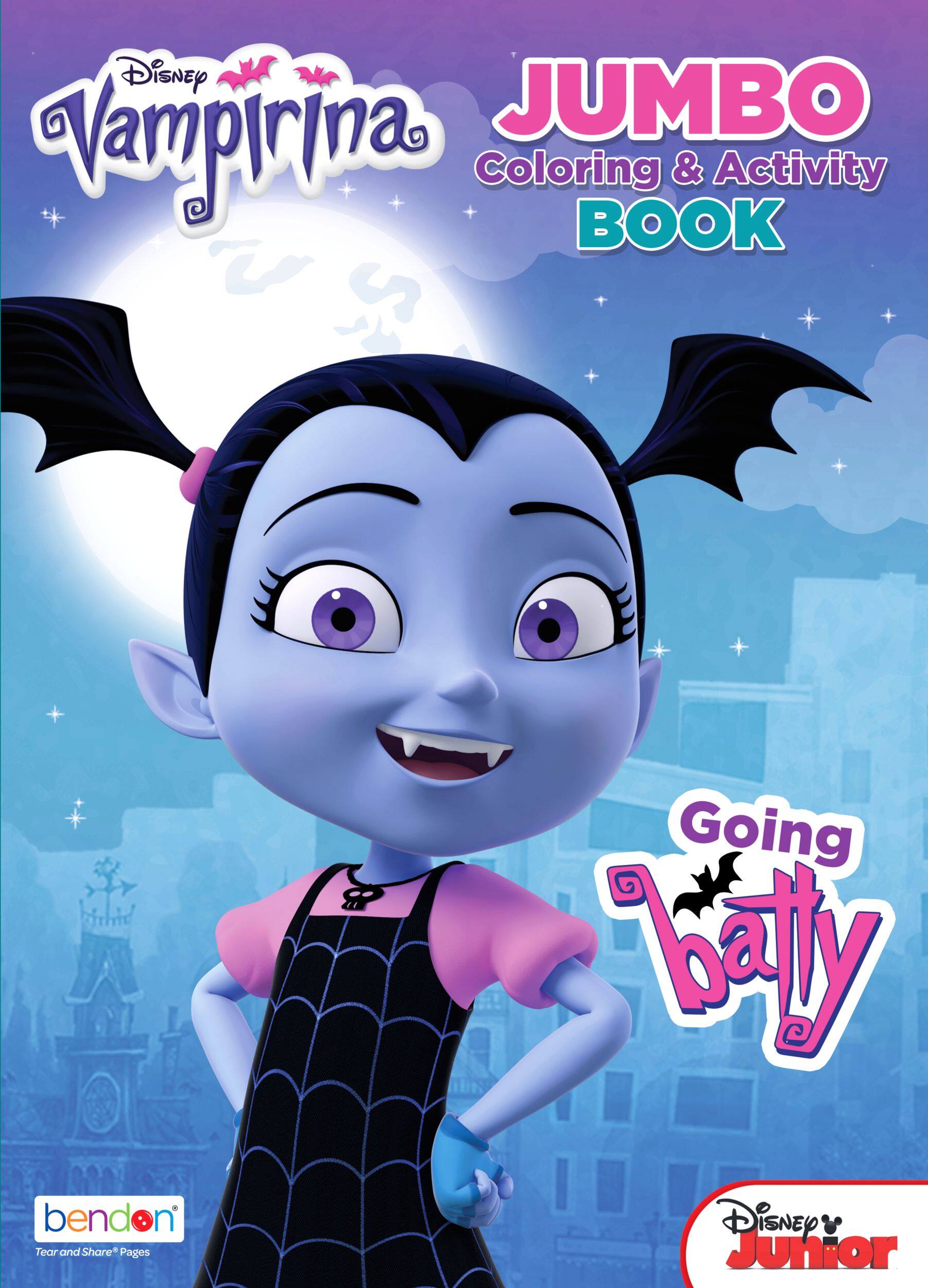 Vampirina Colouring Activity Book Front_Flat