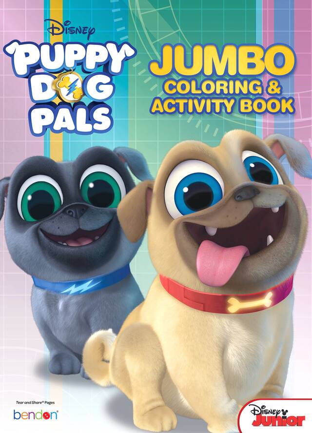 Puppy Dog Pals Colouring & Activity Book Front_Flat