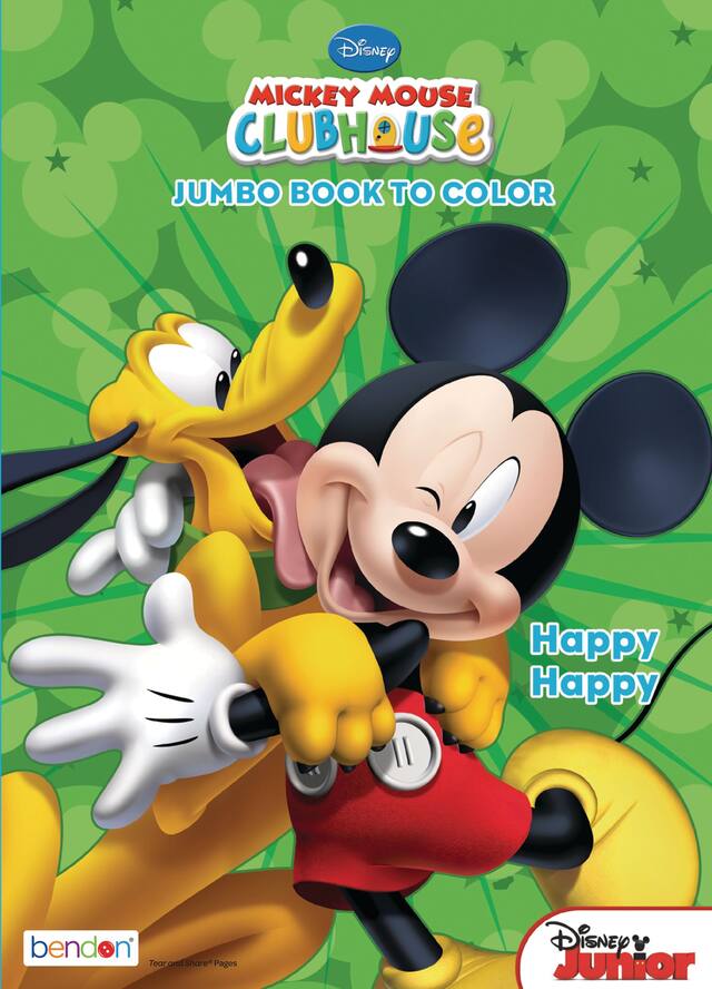 Mickey Mouse & The Roadster Racers Colouring Activity Book Front_Flat