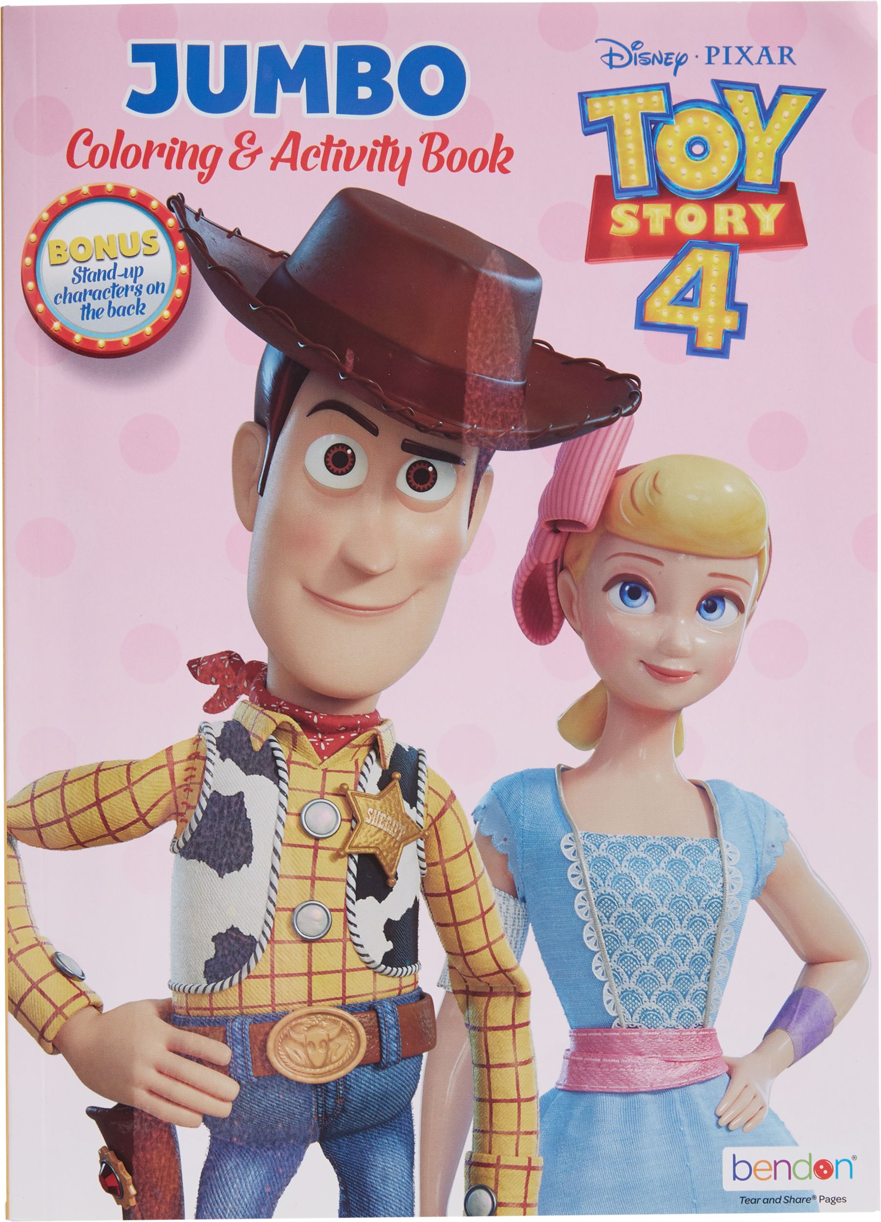 Toy Story 4 Colouring Activity Book Party City