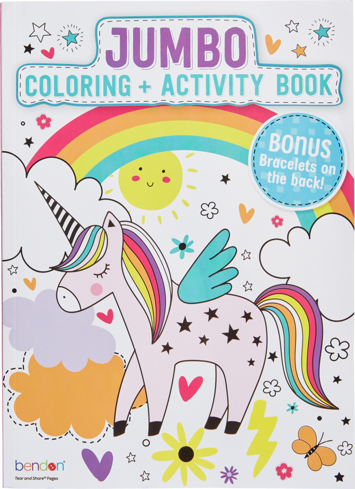 Unicorn Colouring Activity Book