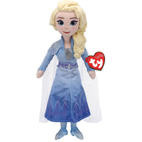 TY Frozen 2 Sparkle Elsa Plush Front_Flat