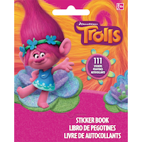 Trolls Sticker Book, 111-pc Front_Flat