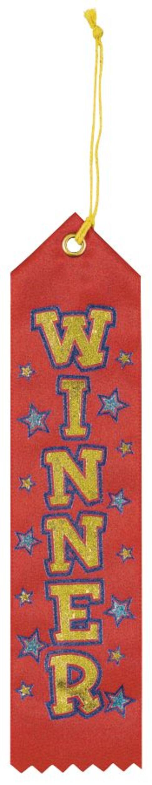 Winner Recognition Ribbons, 12-pk Front_Flat