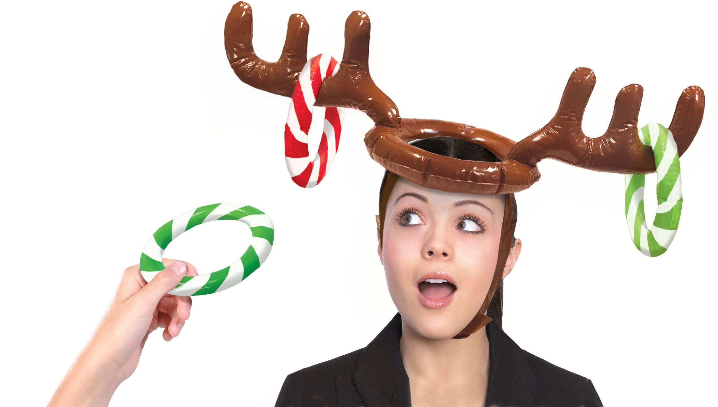 Jeu d'anneau gonflable, Renne Composite_or_Mixed