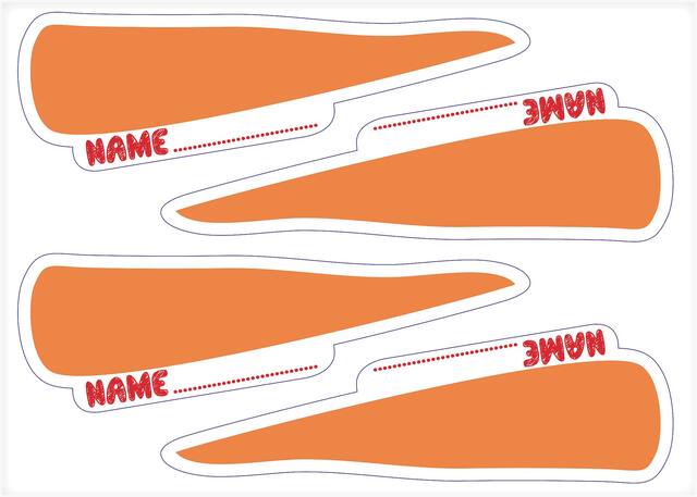 Pin the Nose on the Snowman Party Game Front_Flat