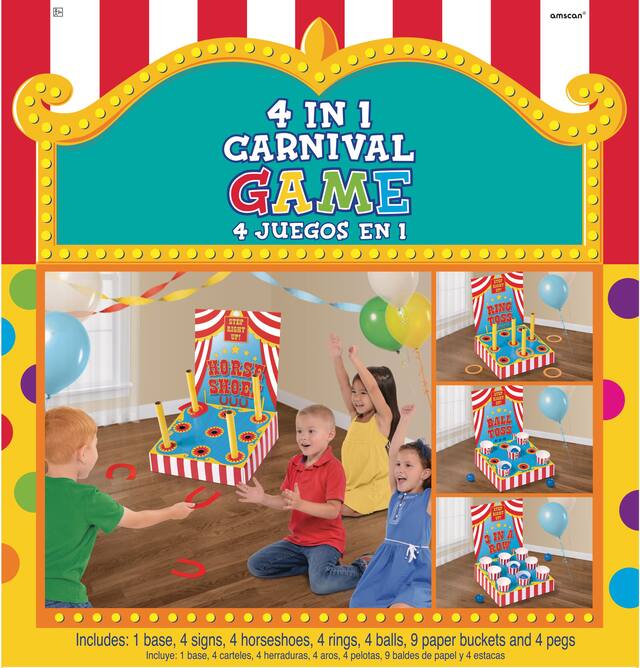 4-in-1 Carnival Games Set, 30-pc Front_Flat