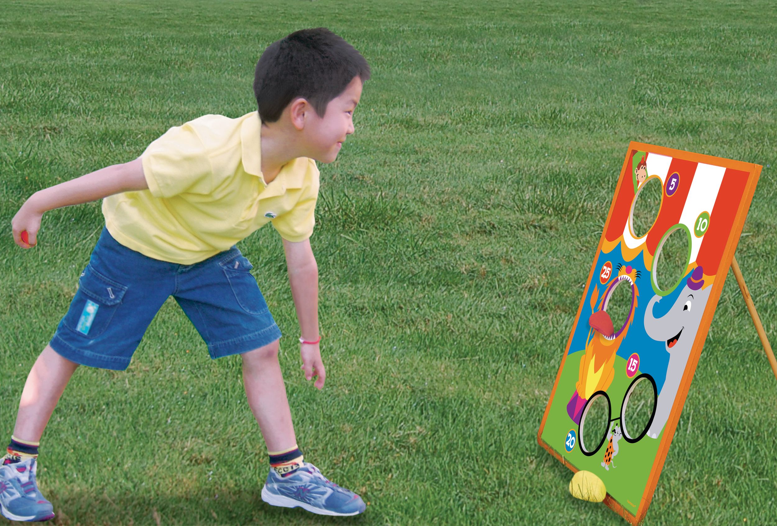 Bean Bag Toss Game Front_Angled_Left