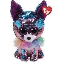 TY Yappy Flippables Dog Plush Front_Flat