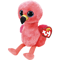 Peluche Gilda le flamant Ty Beanie Boos Front_Angled_Left