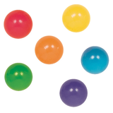 Neon Bounce Balls, 6-pk Overhead_Flat
