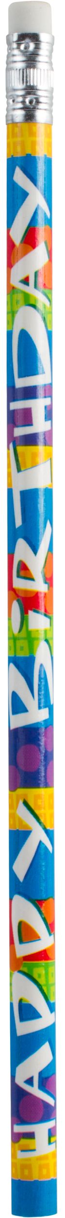 Happy Birthday Pencils, 12-pk Front_Flat