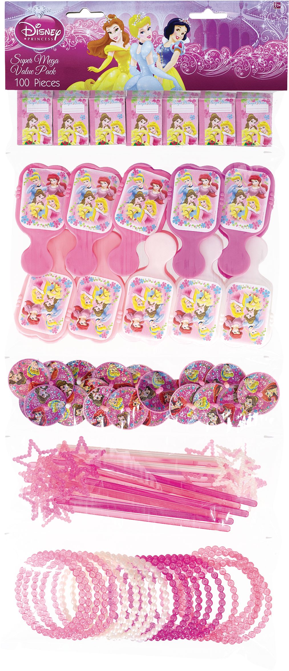 Super Mega Disney Princess Favour Pack Front_Flat