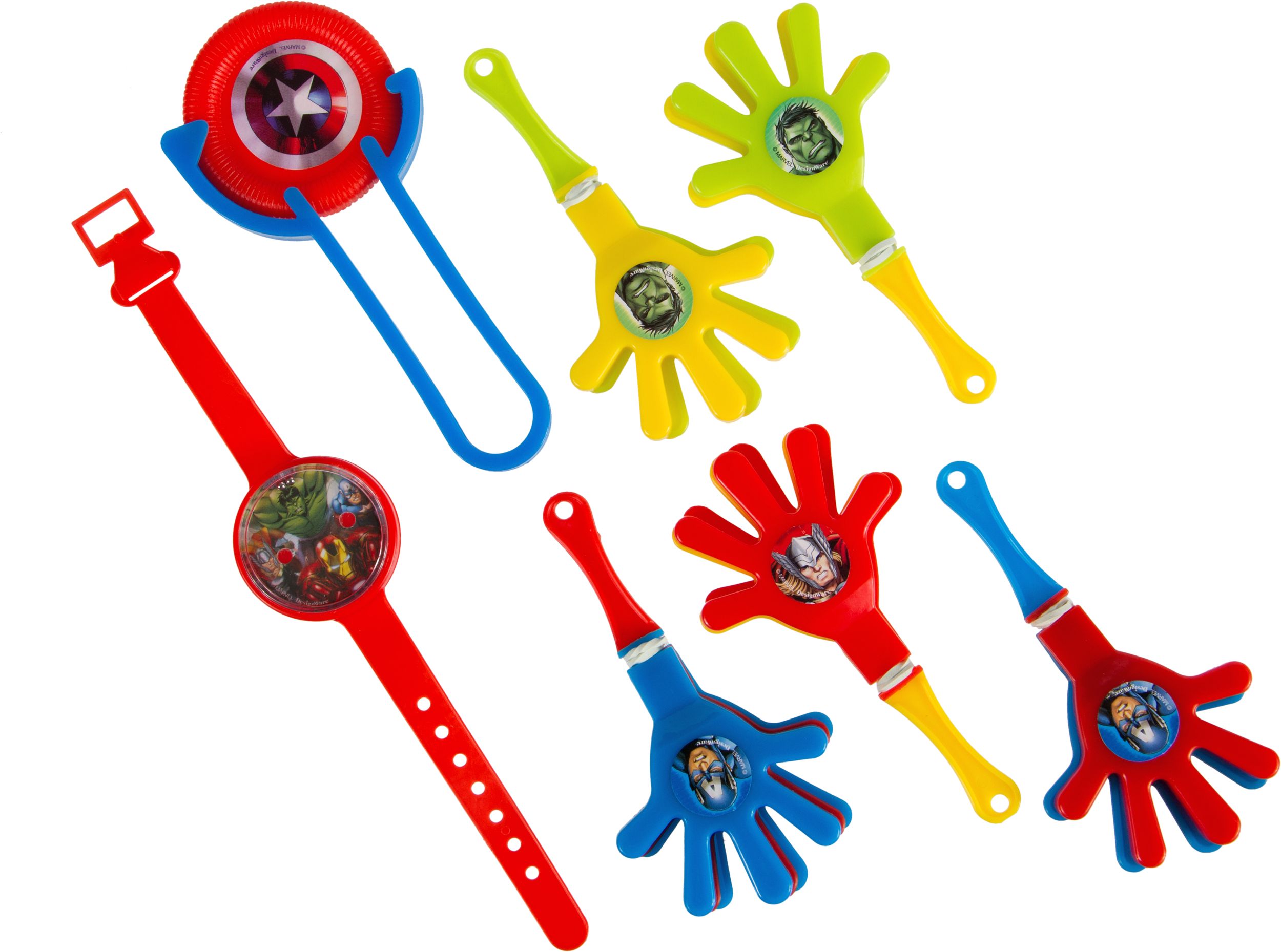 Avengers Super Mega Mix Favour Pack, 100-pc Overhead_Flat