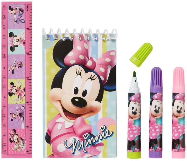 Papeterie Minnie Mouse, paq. 5 Overhead_Flat