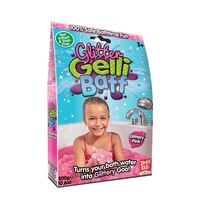Baff Pink Glitter Slime Bath Additive, 300-g Front_Angled_Right
