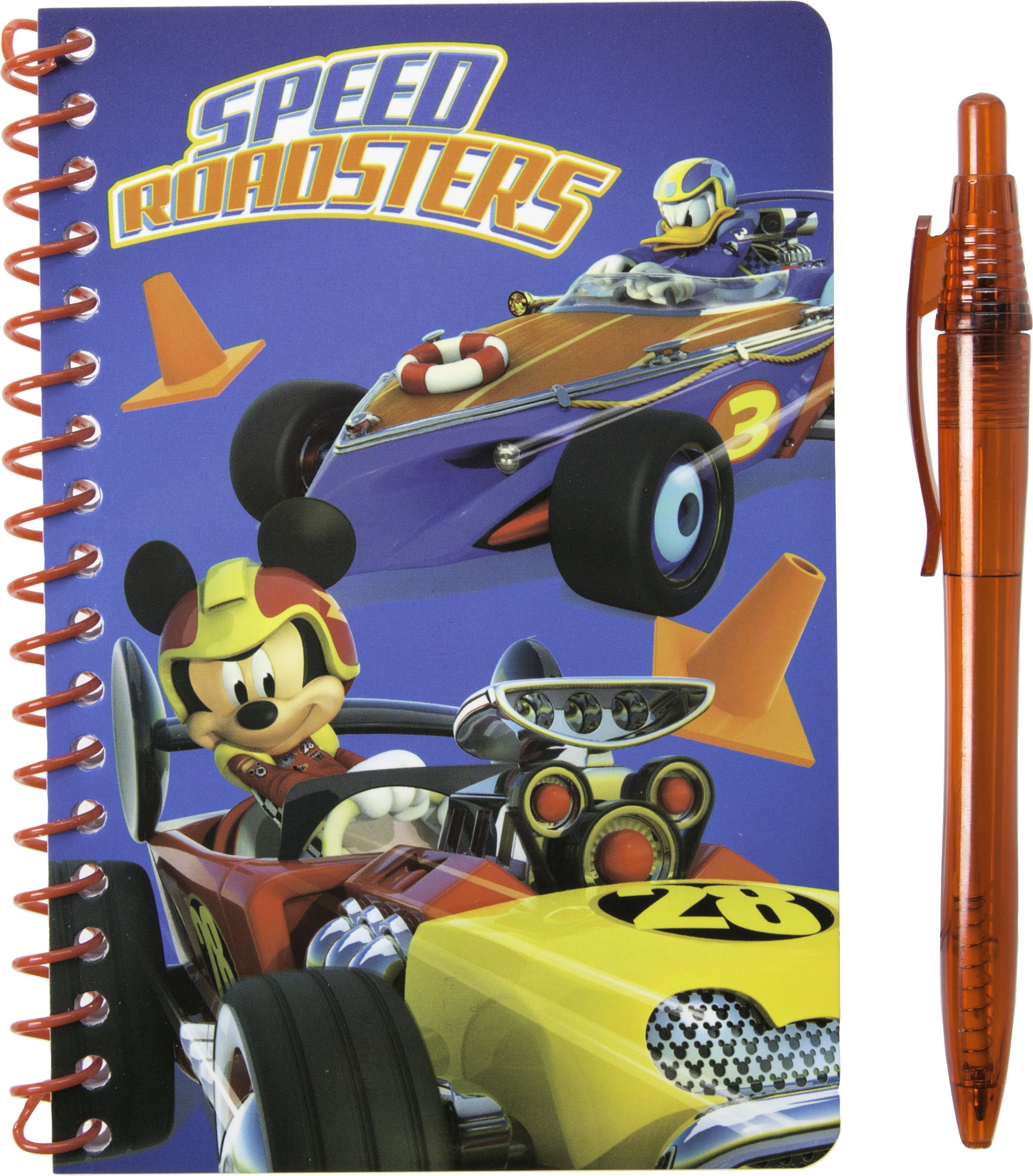 Mickey Mouse Notebook with Pen Front_Flat