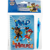 Cahier de notes Pat’Patrouille avec stylo Front_Flat