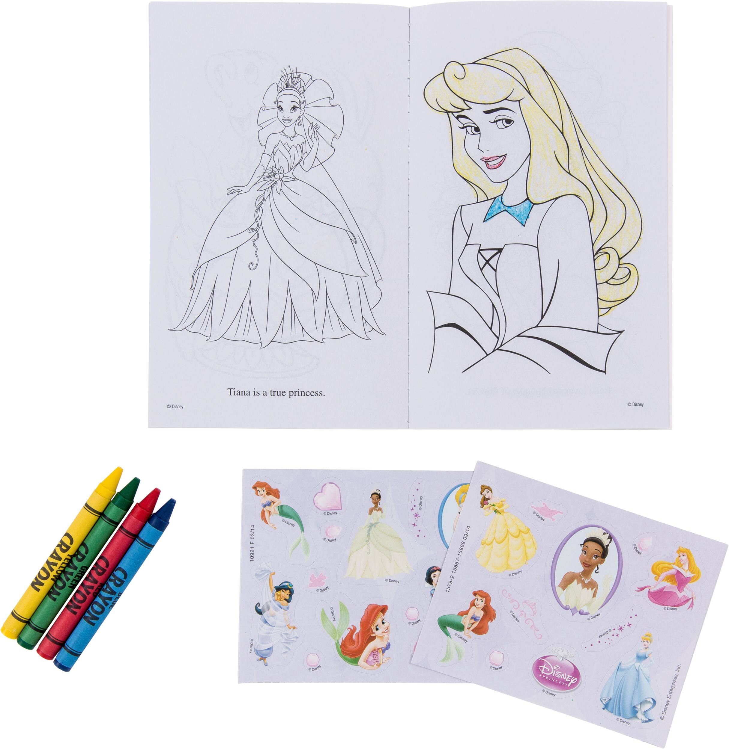 Ensemble de jeu Princesses Disney Grab & Go, paq. 30 Overhead_Flat