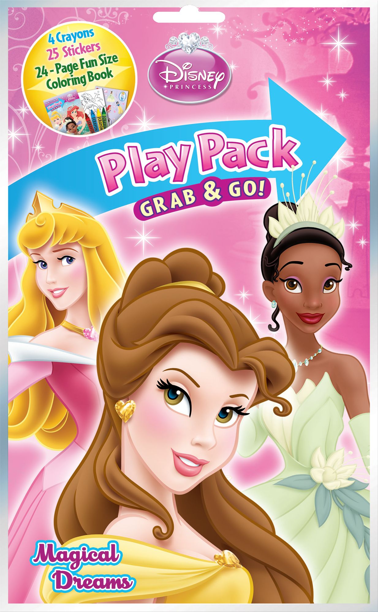 Disney Princess Once Upon A Time Colouring & Activity Book with Crayons ...