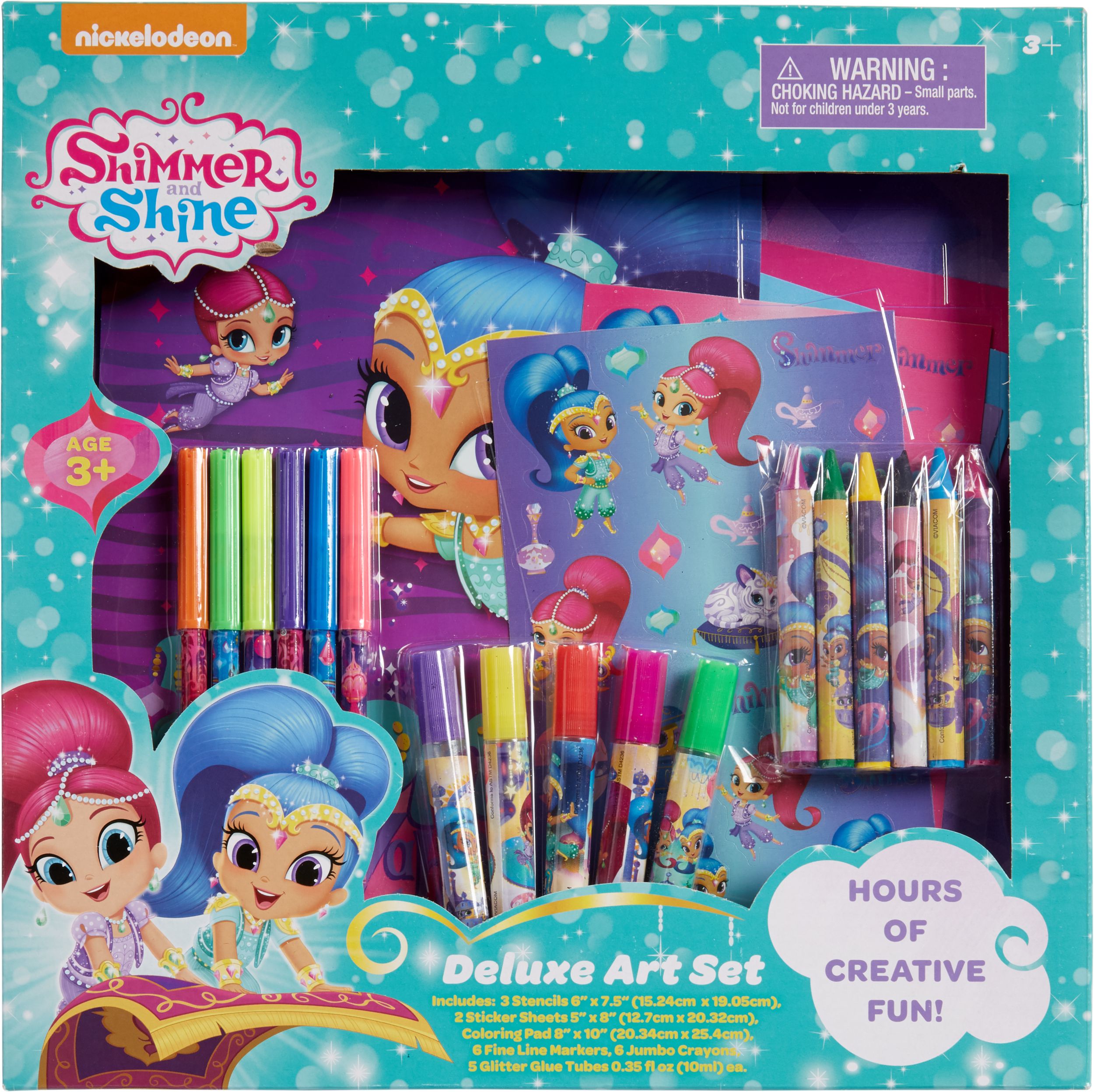 Shimmer & Shine Art Set Front_Flat