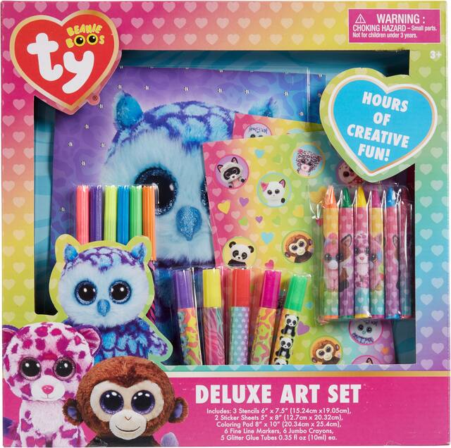 Beanie Boo Art Set Front_Flat